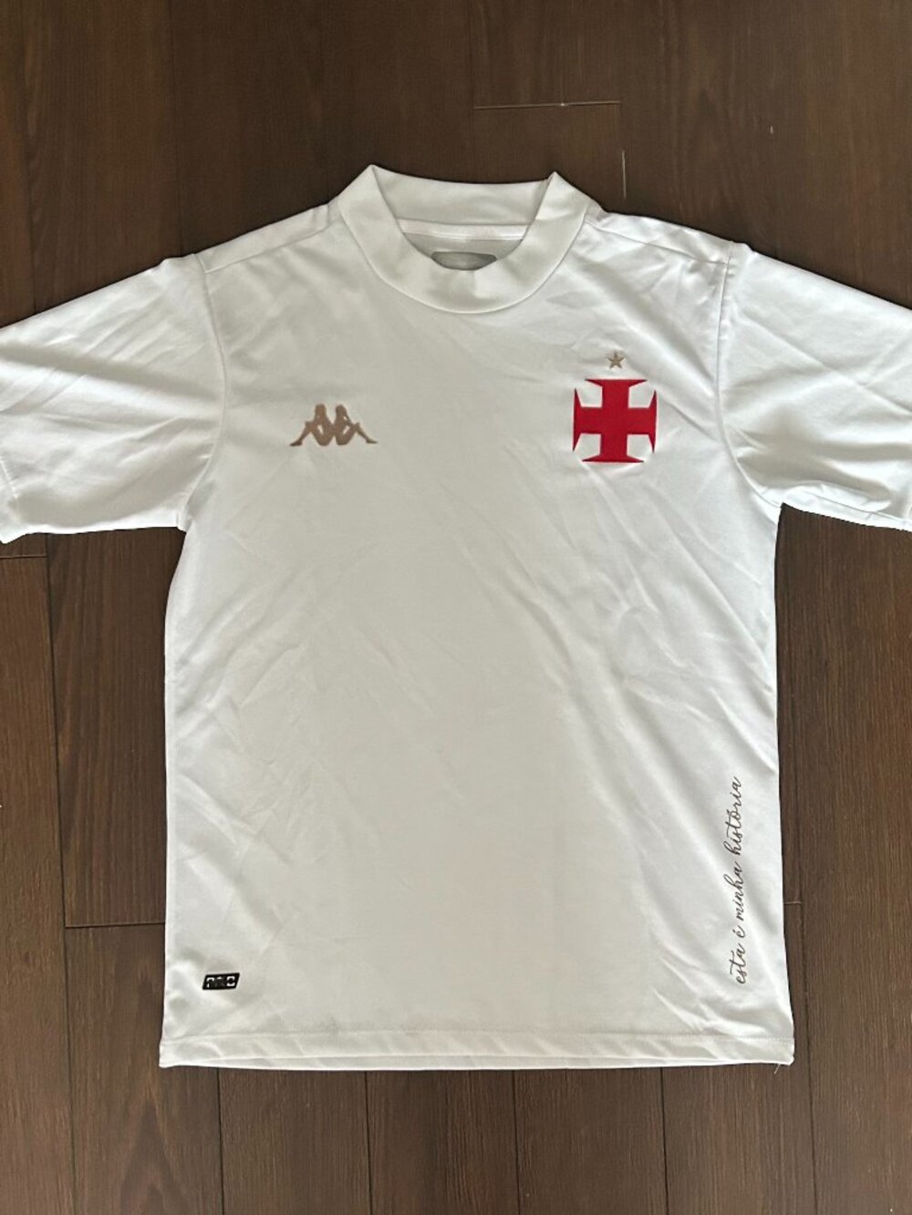 Kappa Vasco da Gama White  Jersey Size S New